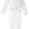 Accappatoi Lumaland Luxury bathrobe with hood white