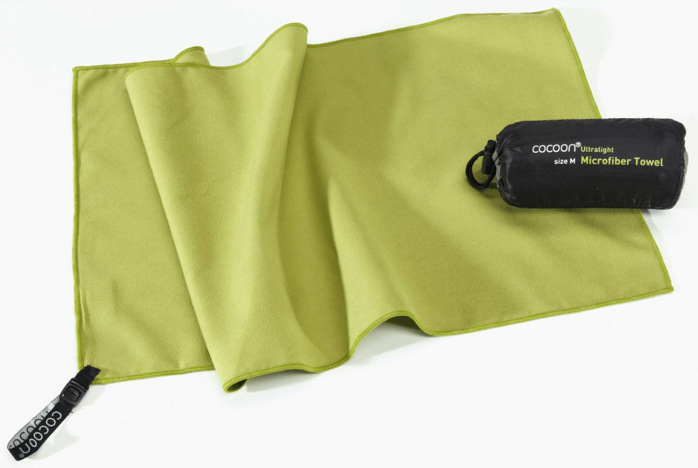 Cocoon Microfiber Towel Ultralight Medium 50x90cmwasabi green (50x90cm) Cocoon Microfiber Towel Ultralight Medium 50x90cm